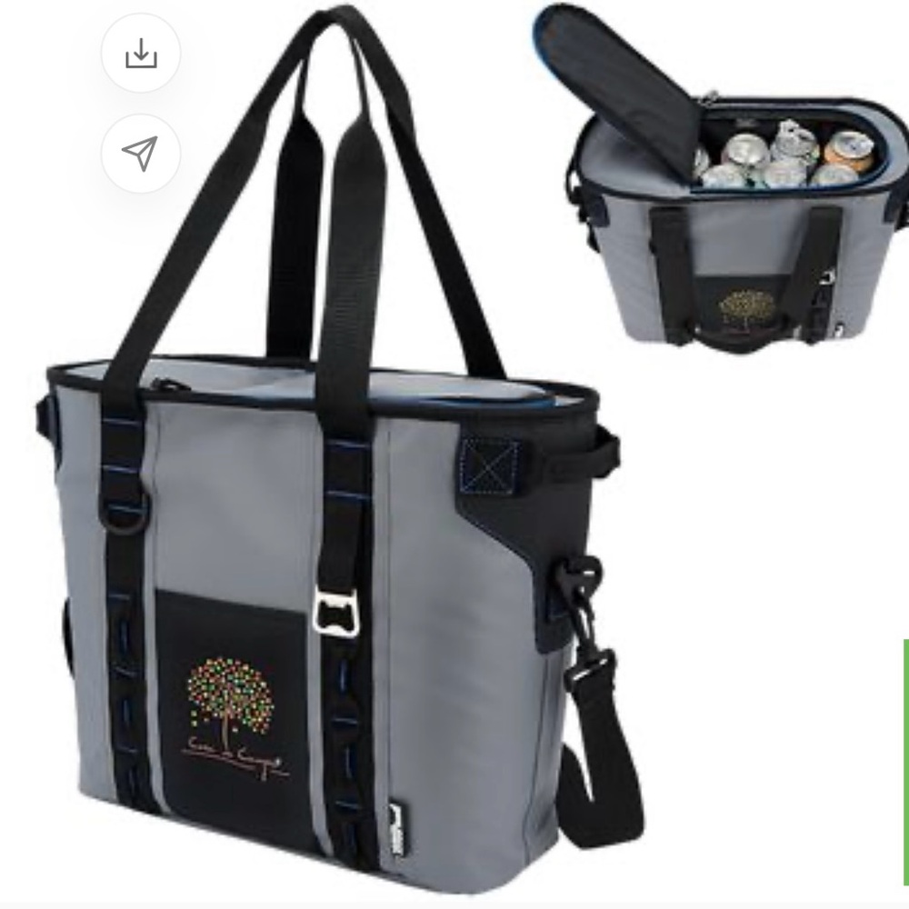 Urbanpeak White and Black Cooler Bag by Starline